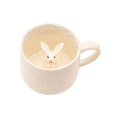 George The Eggs-traordinary Gifting Co Mug With Bunny - White
