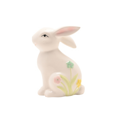 George The Eggs-traordinary Gifting Co Small Bunny Figurine - White