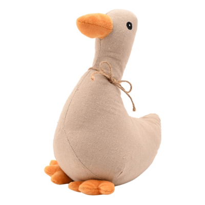Hestia Duck Door Stop in Brown
