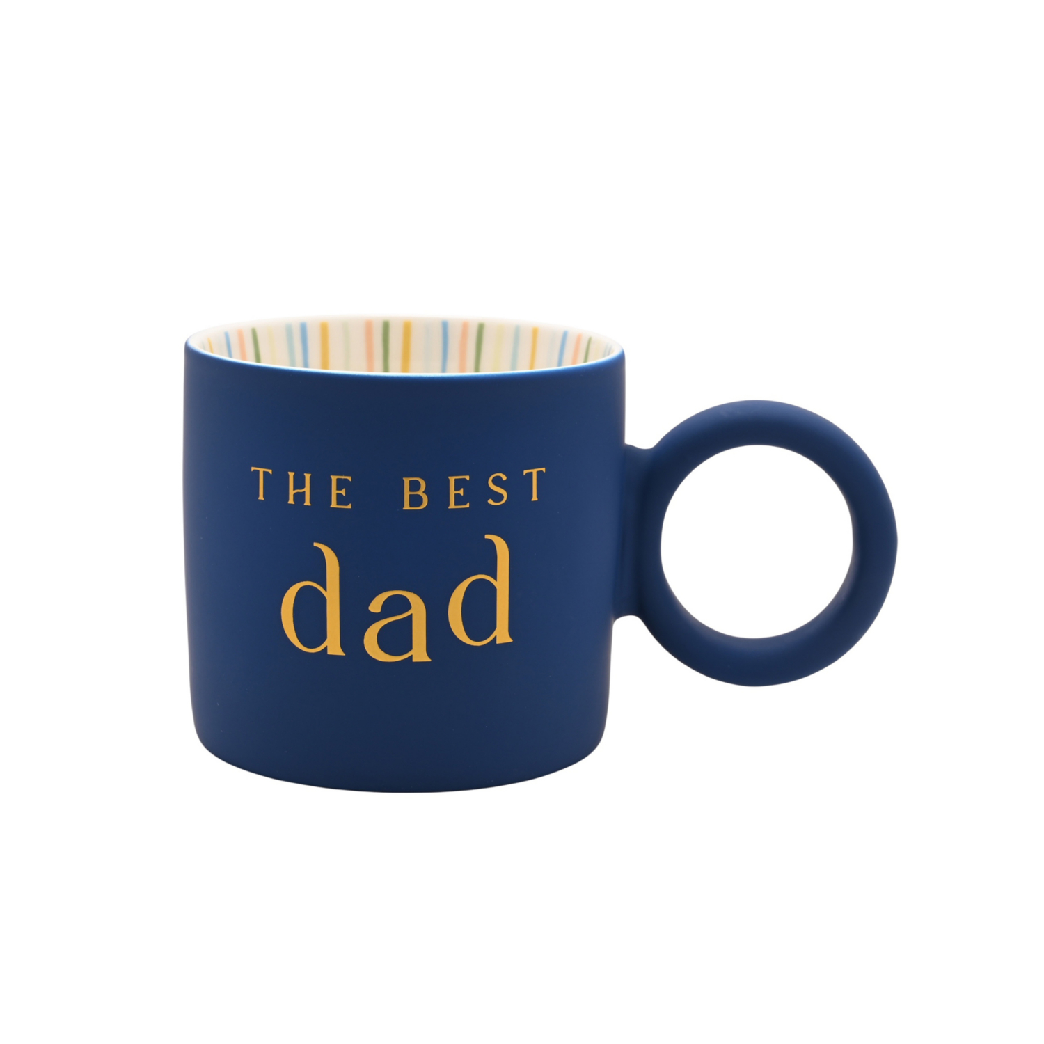 George Blue Confetti Mug - The Best Dad