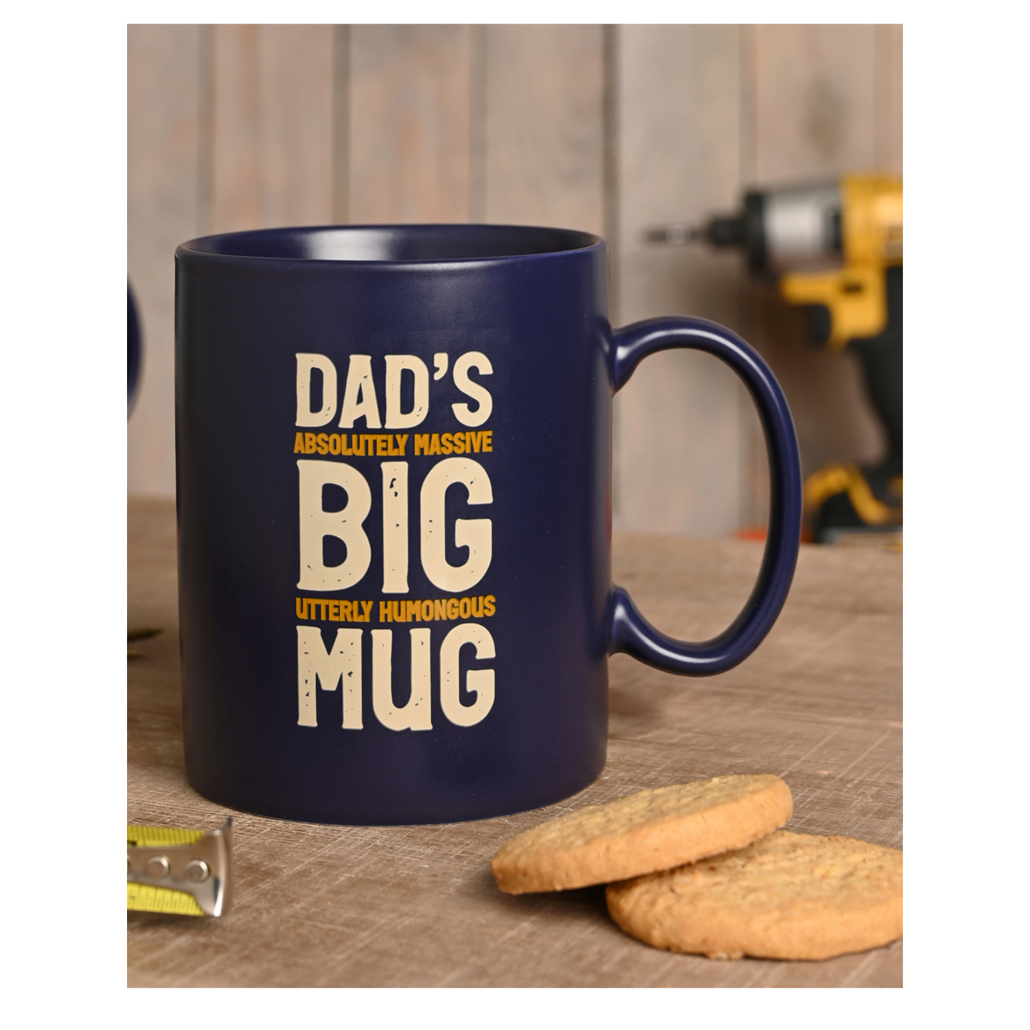 George Blue Well Crafted Pint Mug - Dad's Big Mug