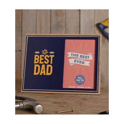 Uniqueful Well Crafted Best Dad Novelty Photo Frame