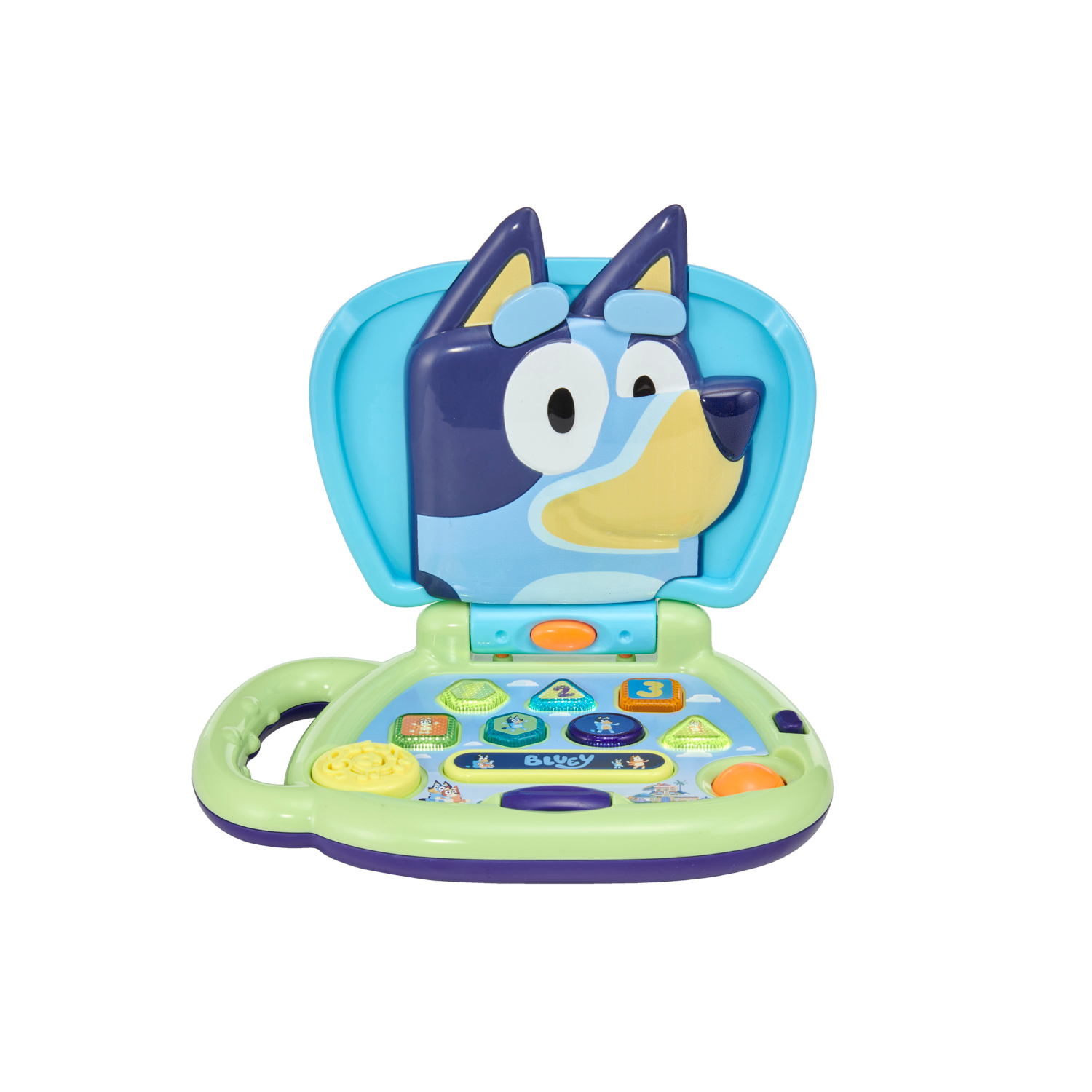 George Multi Bluey Remote Control With Laptop
