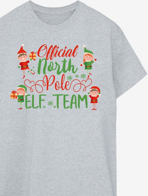 asda george elf t shirt