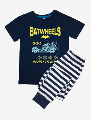 NW2 Batwheels Ready To Roll Kids Navy Stripes Pyjamas | Kids | George ...