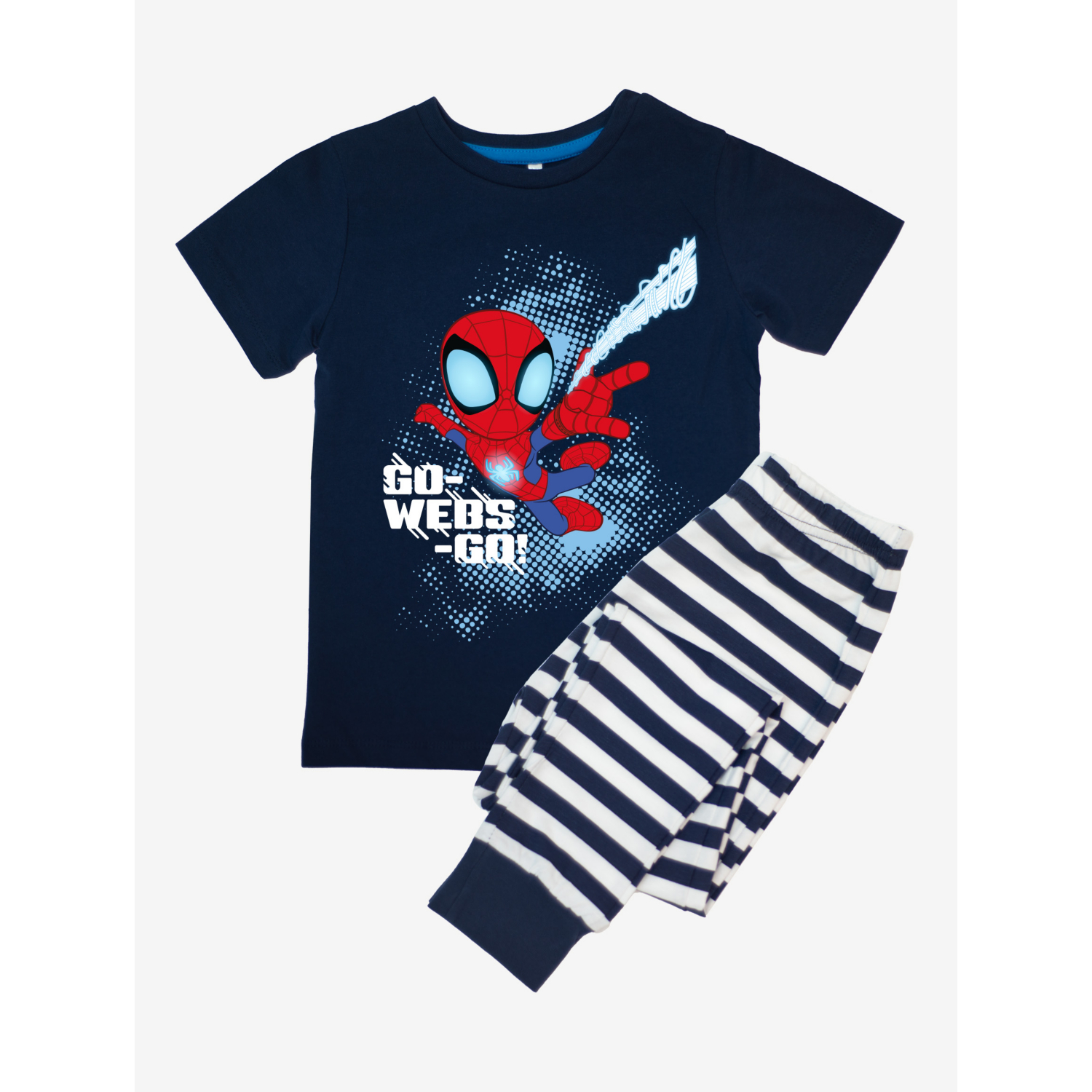 Zing Navy Nw2 Spidey & His Amazing Friends Go Web Go Pyjamas