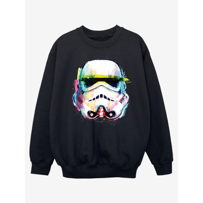 George NW2 Star Wars Command Stormtrooper Kids Black Sweatshirt