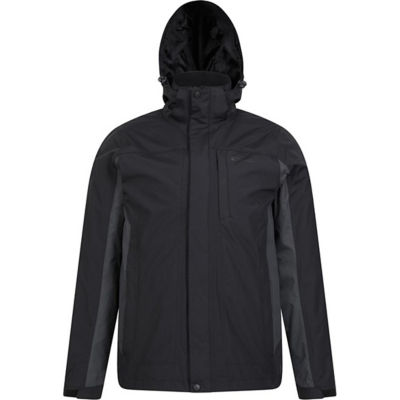 George Mountain Warehouse Grey Thunderstorm 3 In 1 Jacket