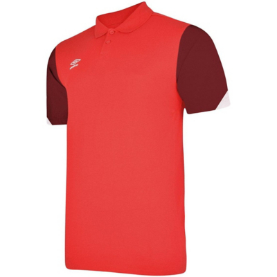 George Umbro Total Training Polo Shirt - Red