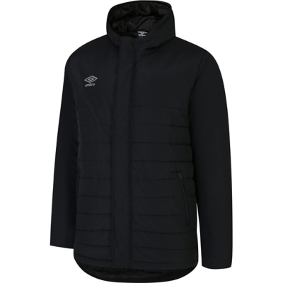 George Umbro Water Resistant Padded Jacket - Black