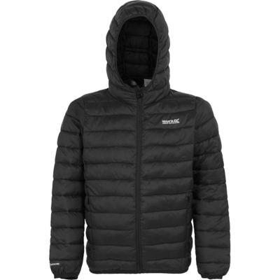 George Regatta Marizion Hooded Padded Jacket - Black