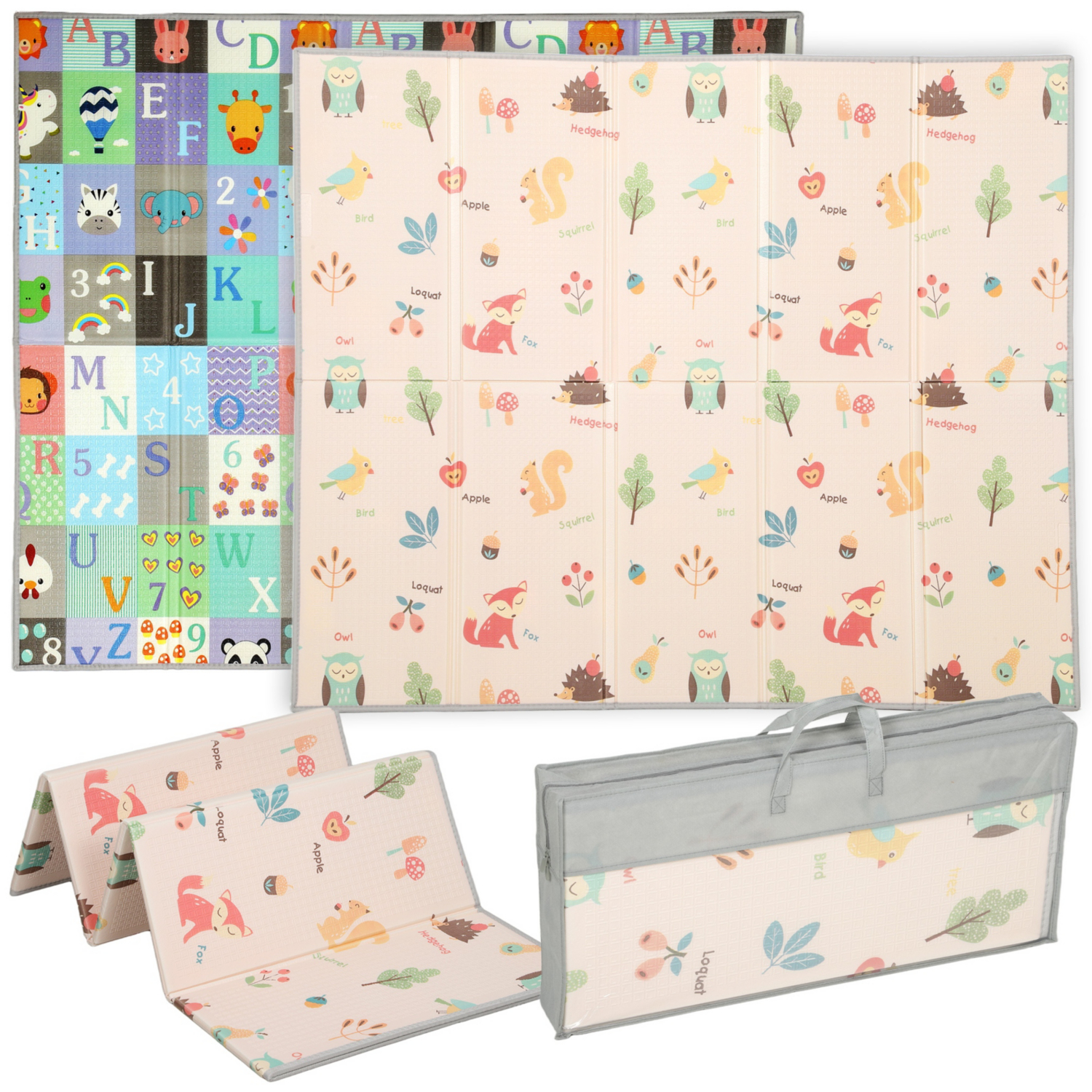 George Multi Aiyaplay Foldable Alphabet Waterproof Baby Play Mat