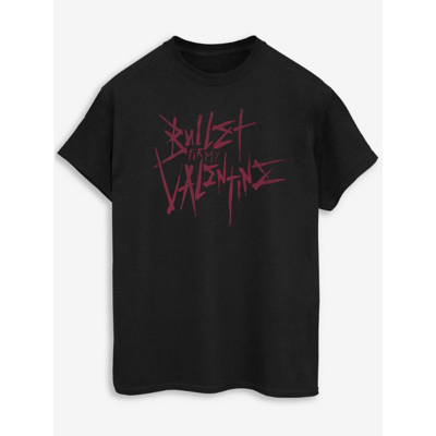 George NW2 Bullet For My Valentine Logo Black T-Shirt