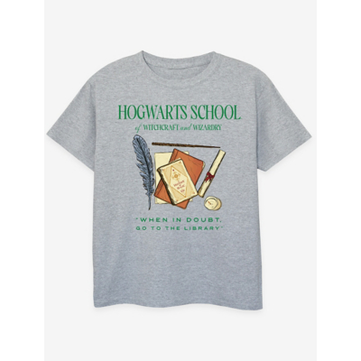 George NW2 Harry Potter Hogwarts School Kids Grey T-Shirt