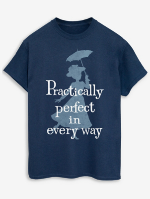 NW2 Mary Poppins Practically Perfect Navy T-Shirt