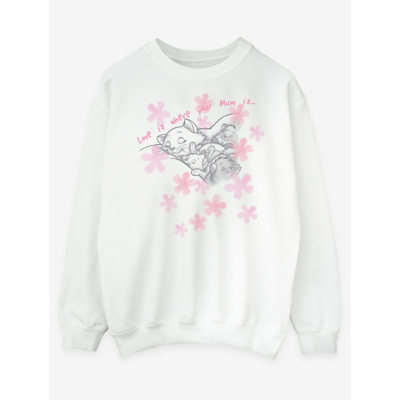 George NW2 Aristocats Home Is Where Mum Is White Sweatshirt
