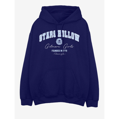 George NW2 Gilmore Girls Stars Hollow Adult Navy Hoodie
