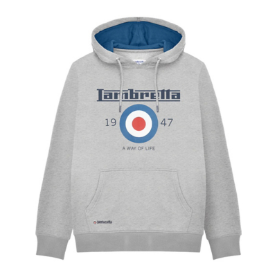 George Lambretta AW24 Target Hoodie - Blue