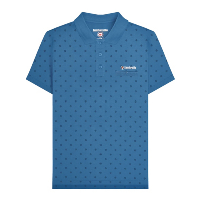 George Lambretta Dark Blue Premium AW24 Target Polo Shirt
