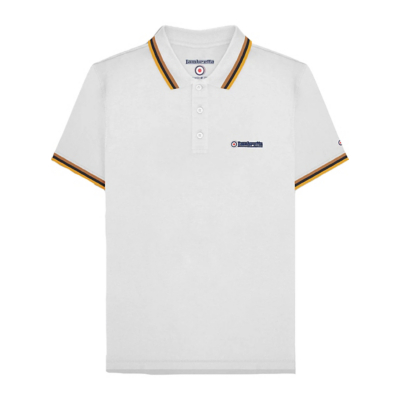 George Lambretta SS25 Triple Polo Shirt - Yellow