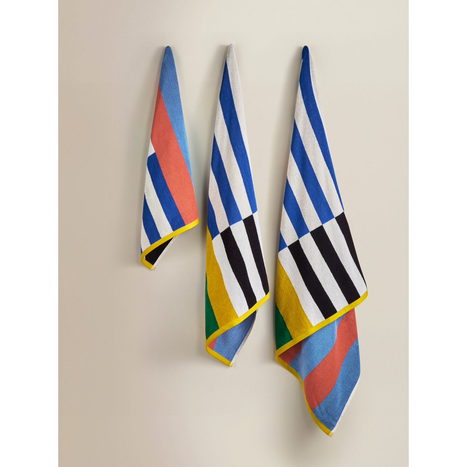 George Multi Block Stripe Cotton Towel Range