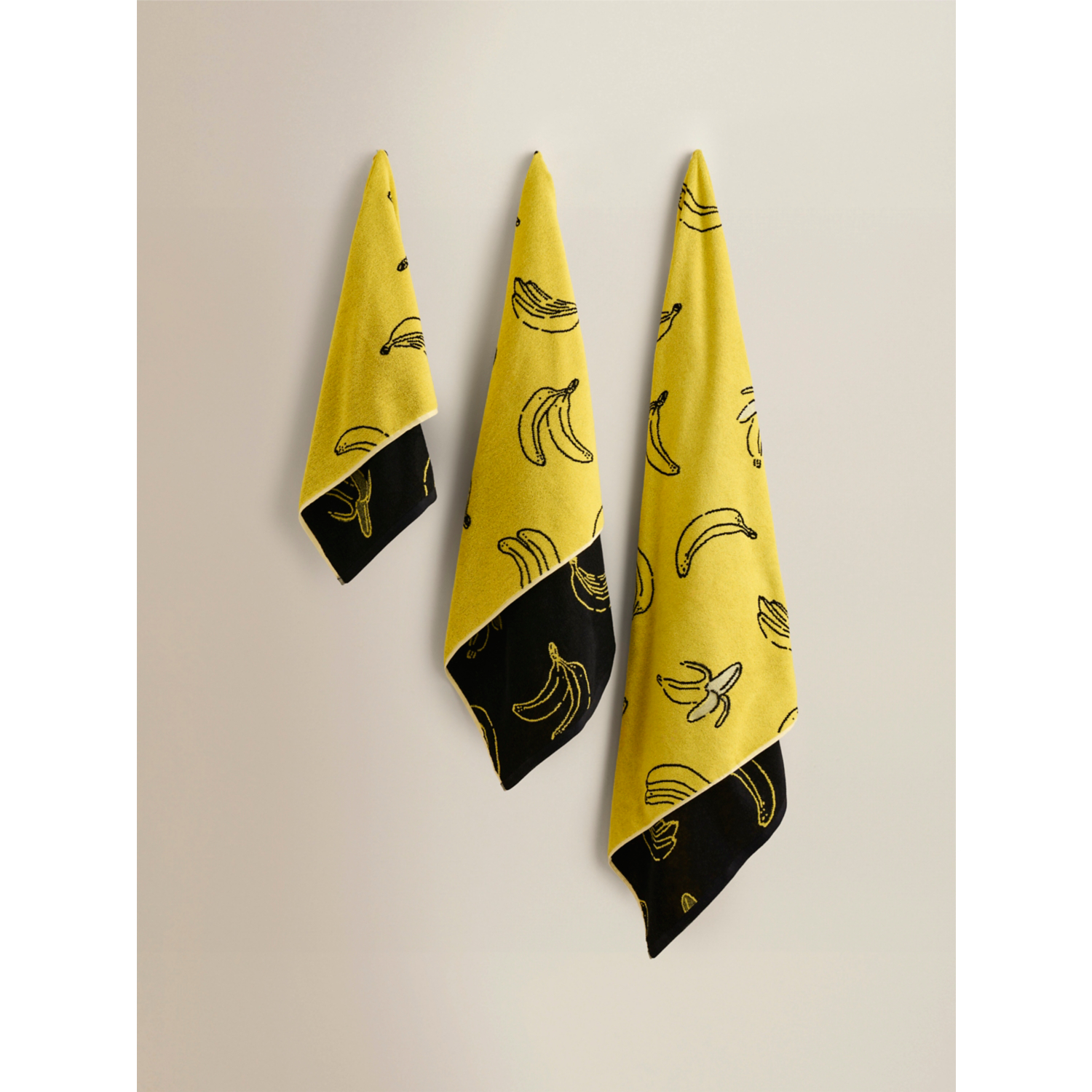 George Yellow Banana Cotton Towel Range