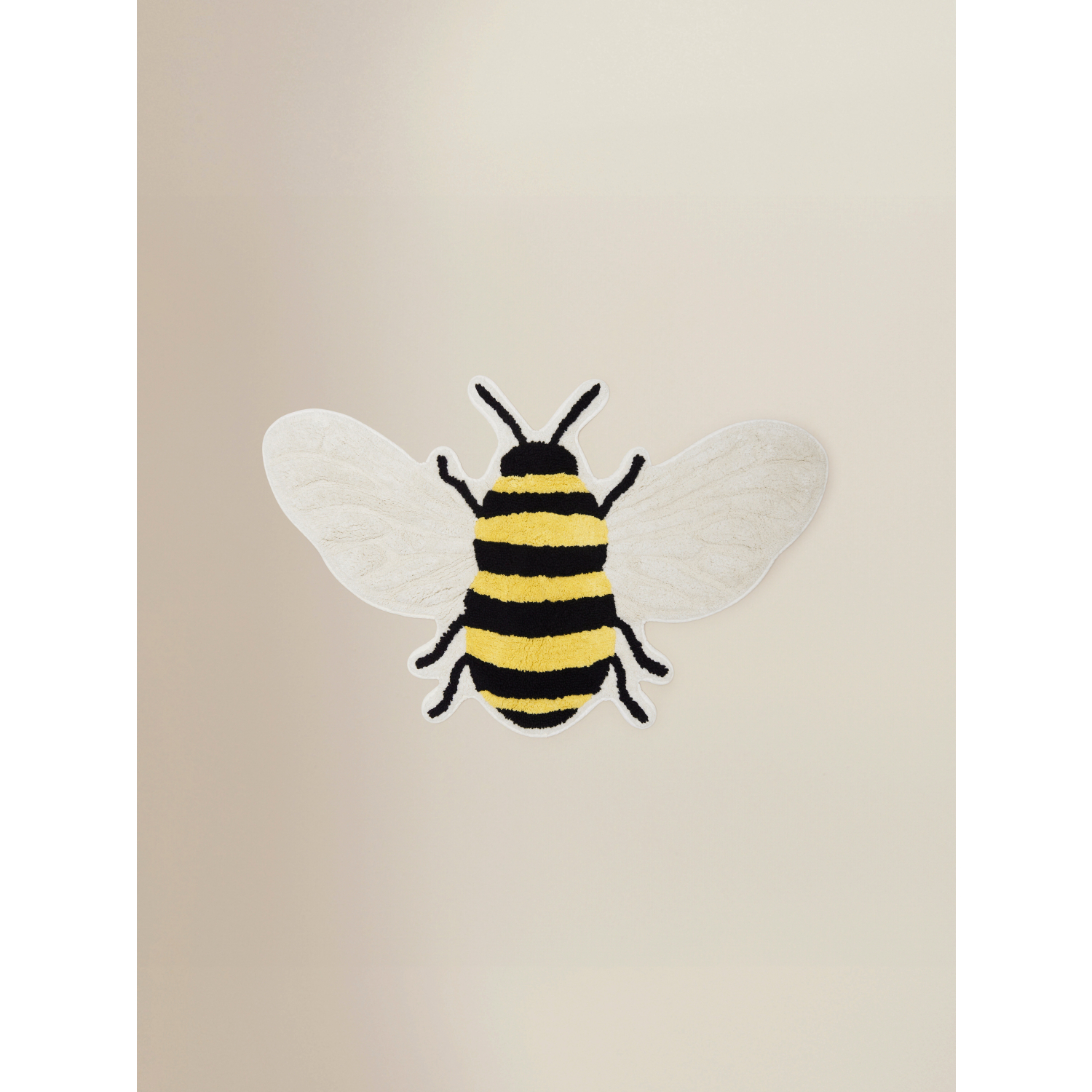 George Multi Bee-Shaped Cotton Bath Mat