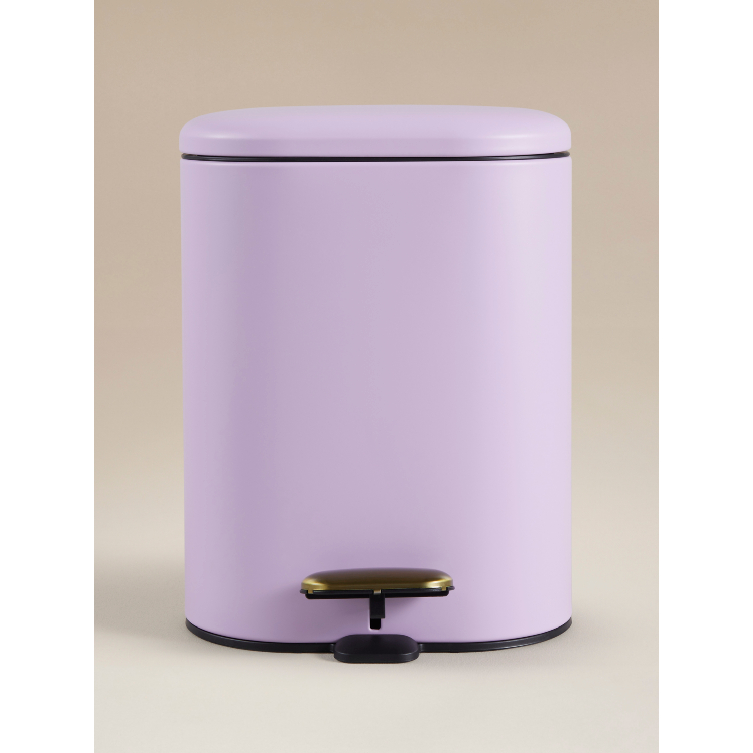 George Lilac Lozenge Steel Bin 5L