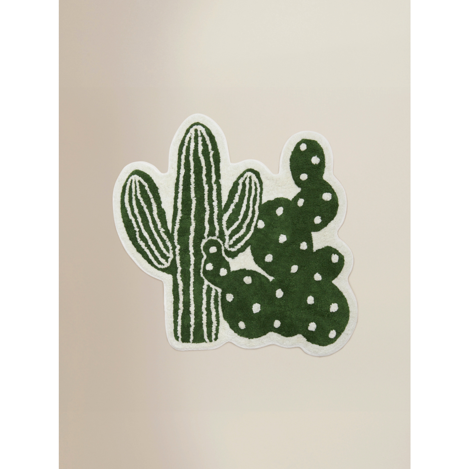 George Green Cactus Cotton Bath Mat
