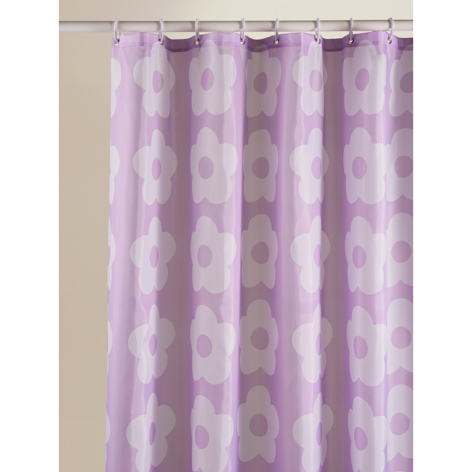 George Lilac Flower Shower Curtain