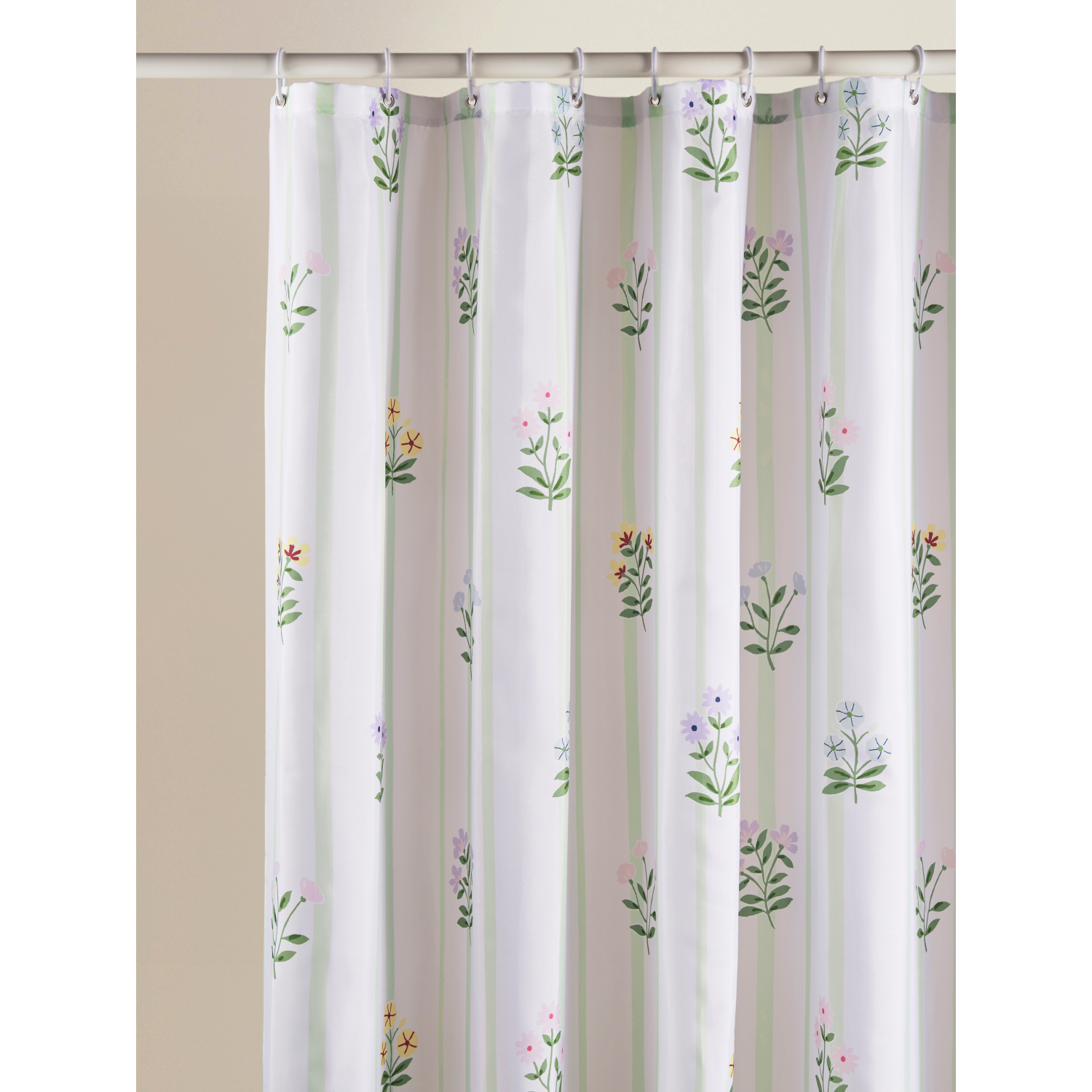 George Multi Floral Shower Curtain