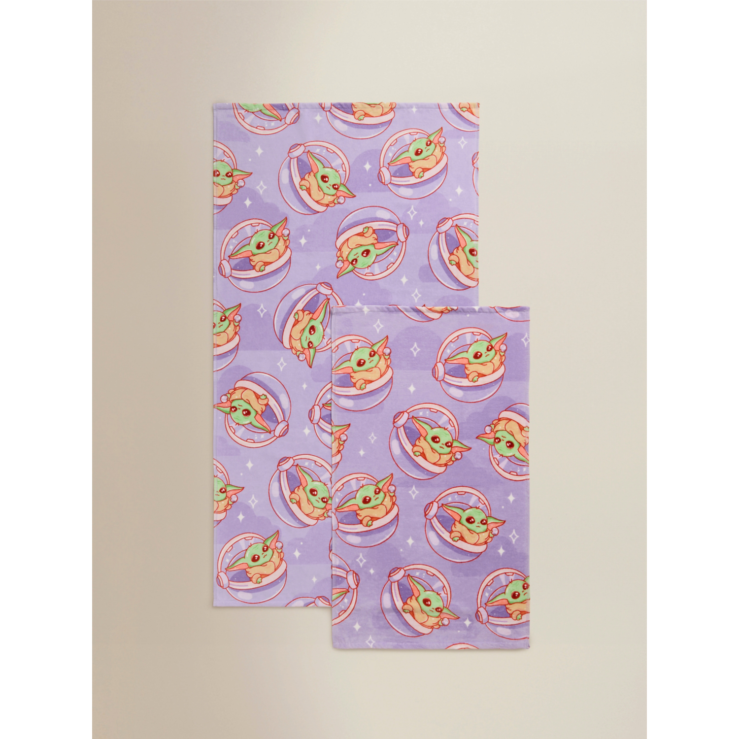 George Purple The Mandalorian Grogu Cotton Towel Range