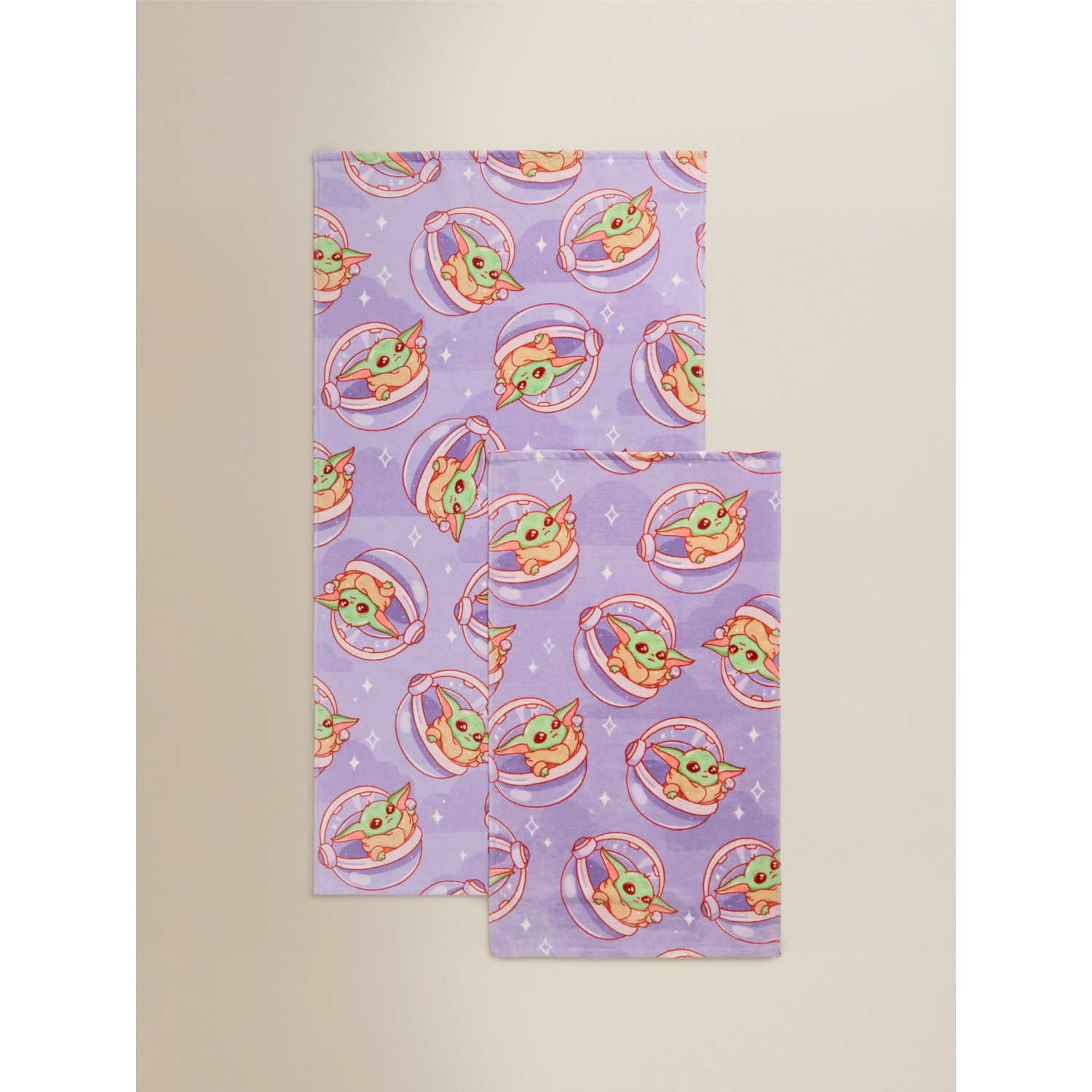 George Purple The Mandalorian Grogu Cotton Towel Range