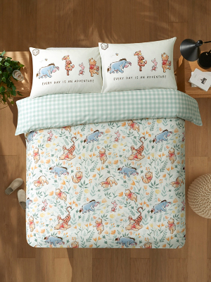 Winnie The Pooh 100th Anniversary Reversible Duvet Set