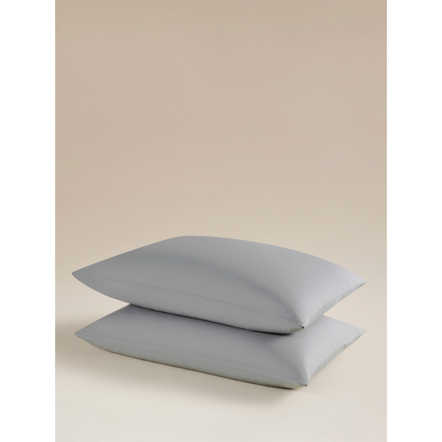 George Grey Plain Pillowcase Pair