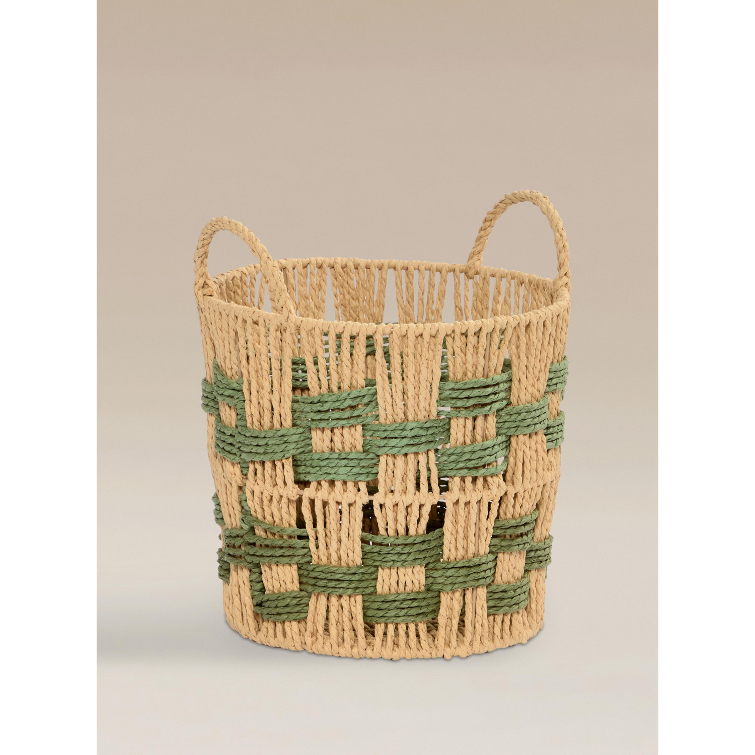 George Green Woven Storage Basket
