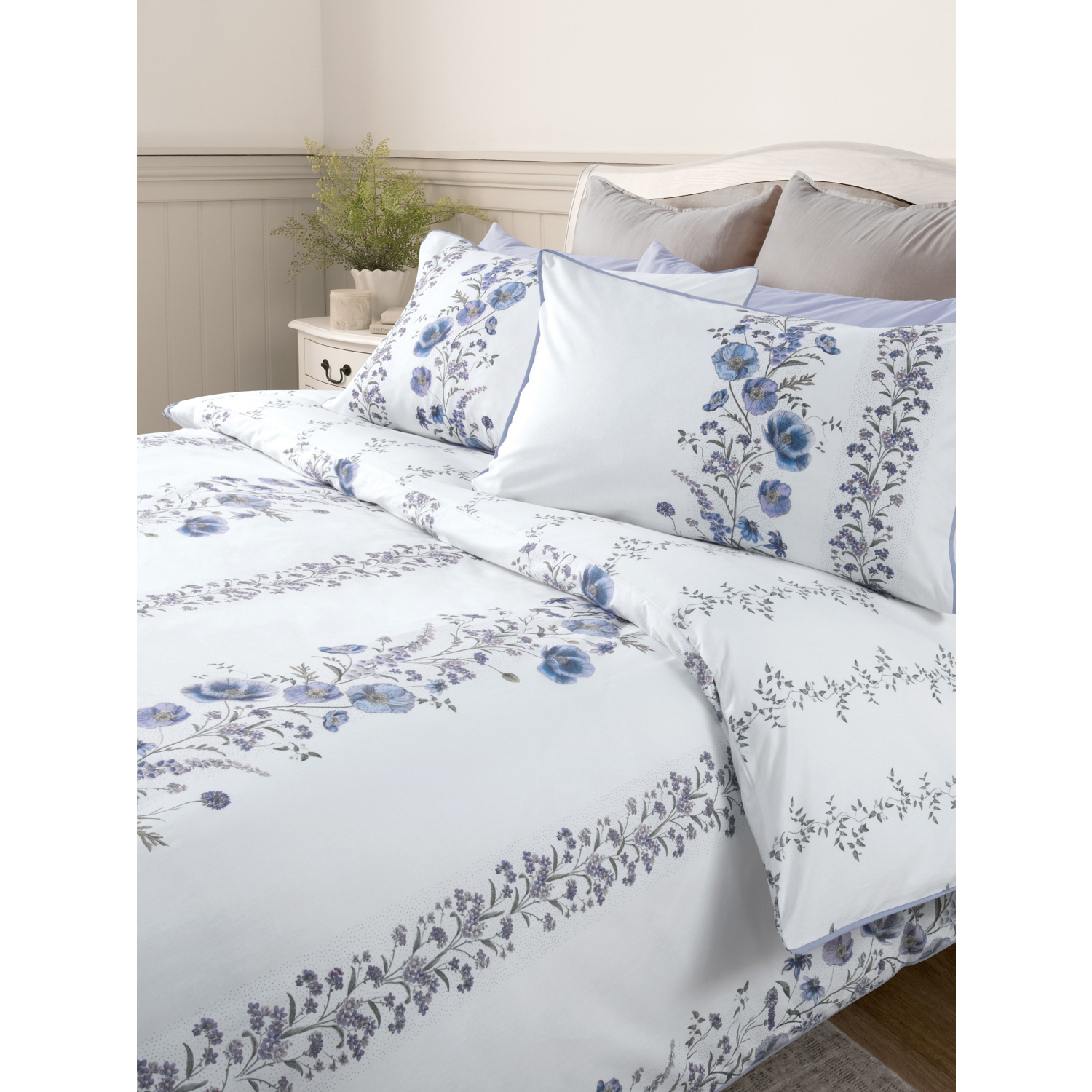 George Blue Stacey Solomon Wildflowers Cotton Duvet Set