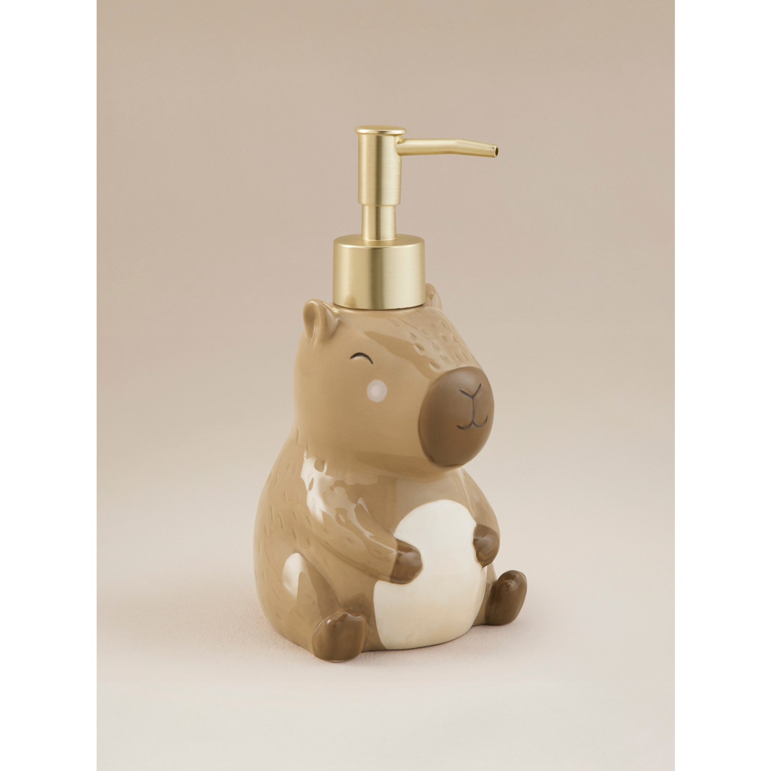 George Brown Capybara Soap Dispenser