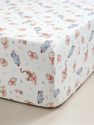 Winnie the Pooh 100th Anniversary Fitted Sheet