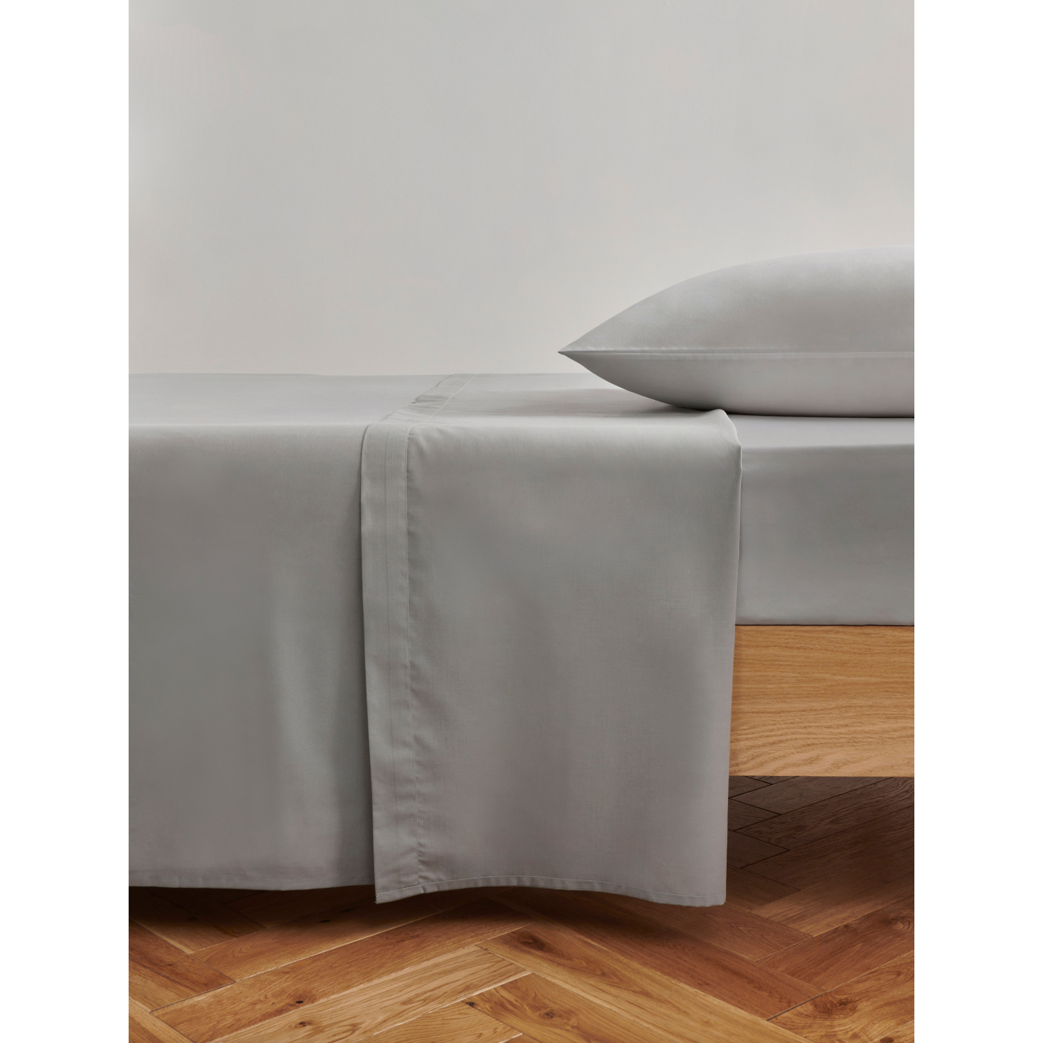 George Grey Plain Easycare Flat Sheet