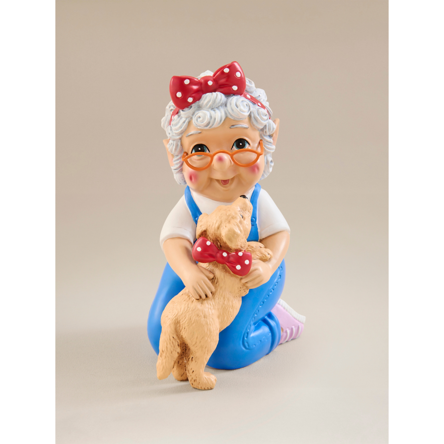 George Multi Grandma & Dog Gnome