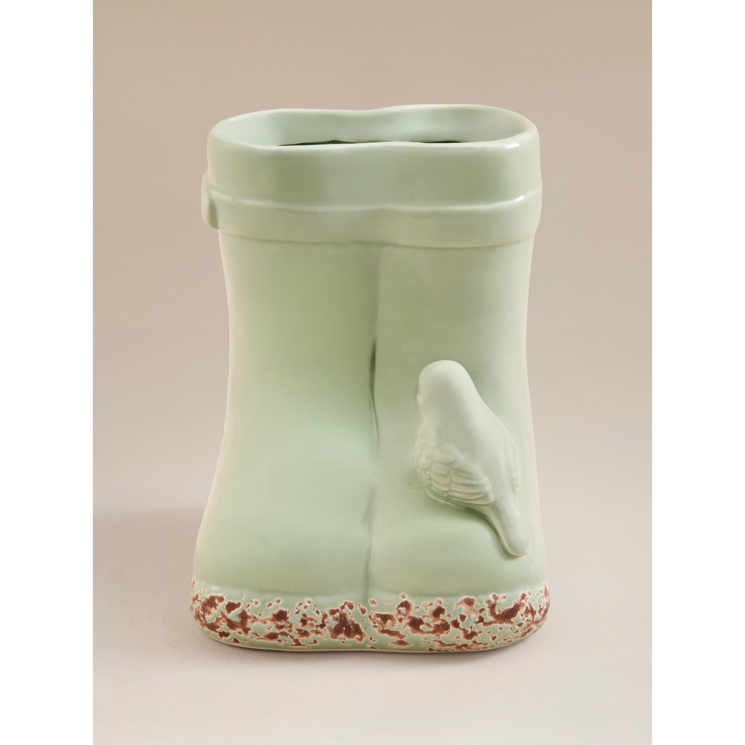 George Green Ceramic Welly Planter