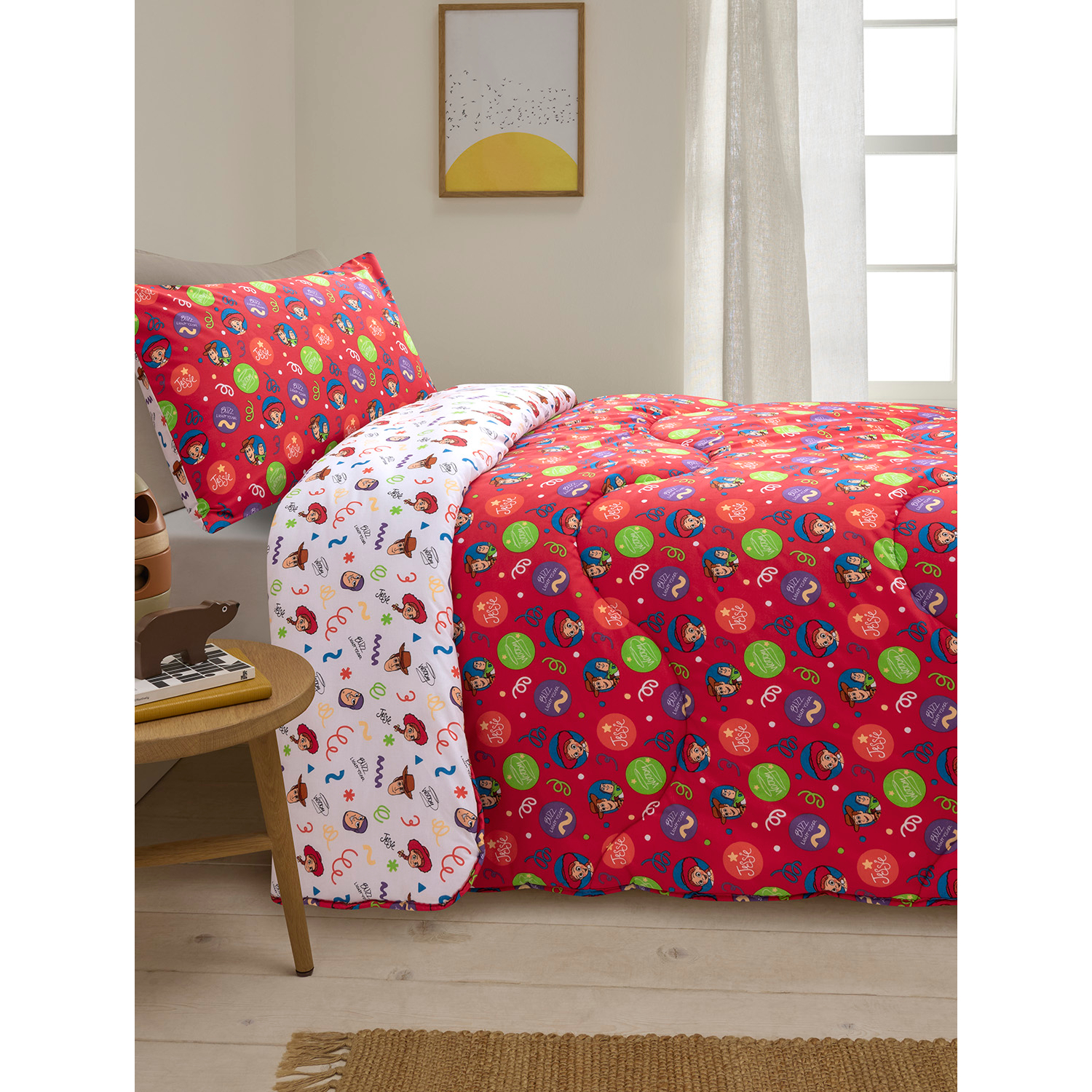 Disney Multi Toy Story Coverless Duvet Set