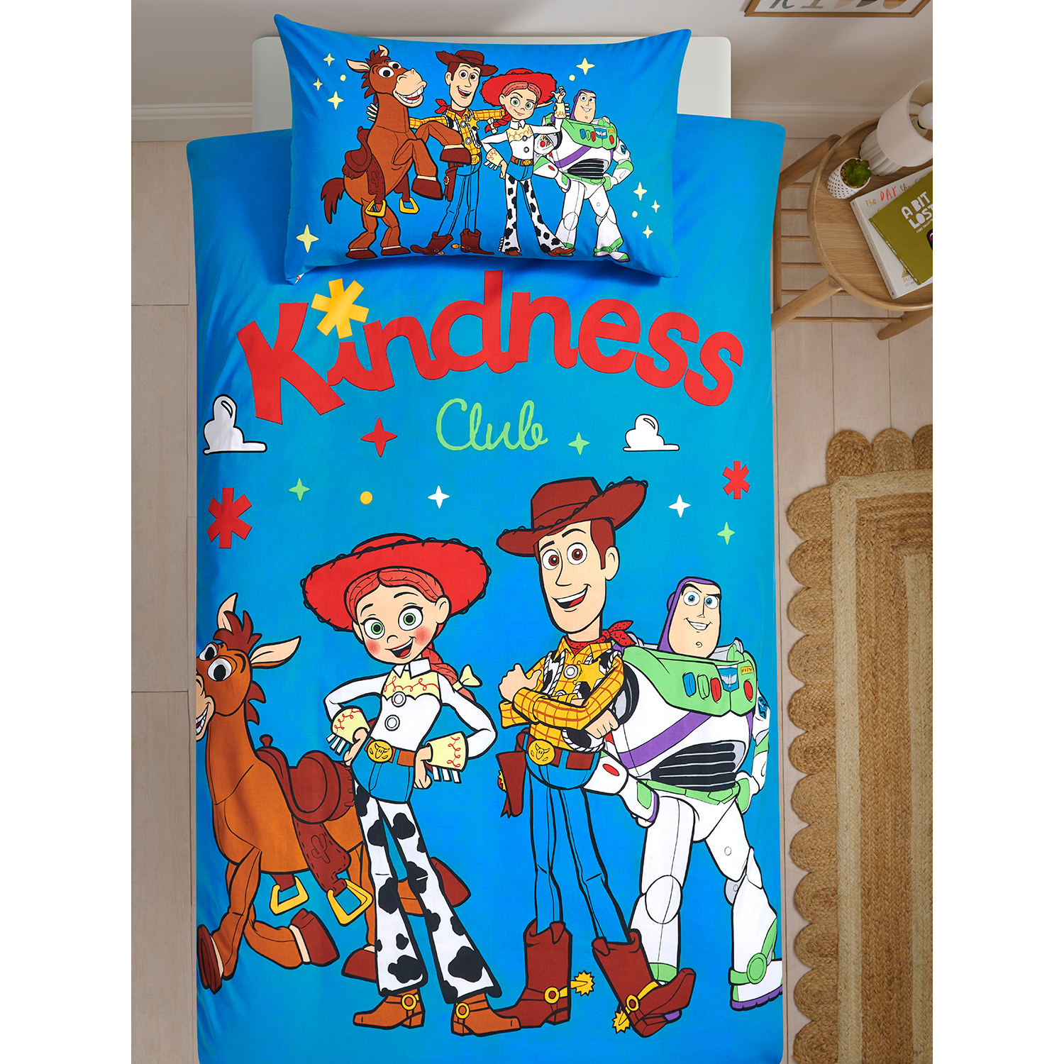 Disney Blue Toy Story Reversible Duvet Set