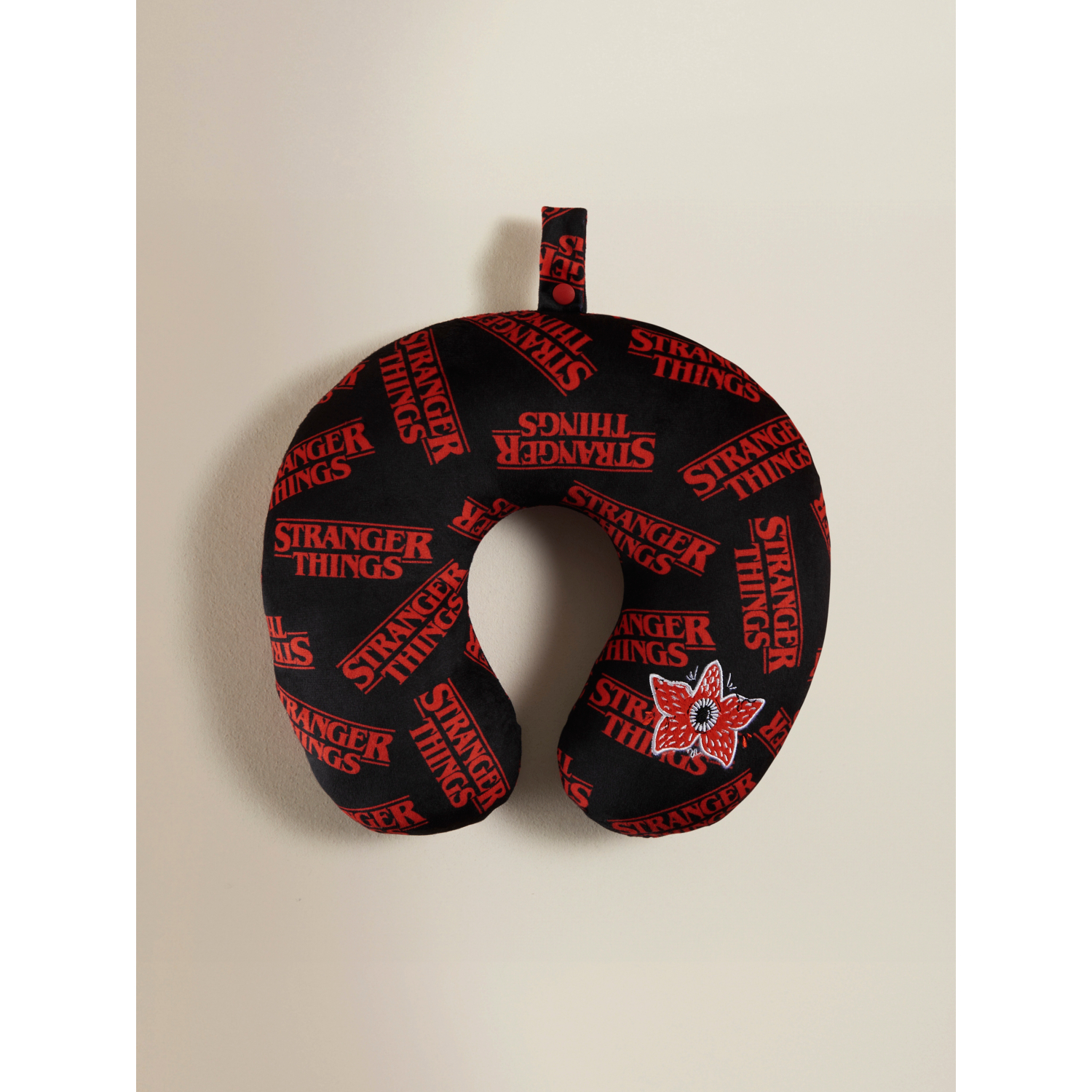 George Black Stranger Things Travel Pillow