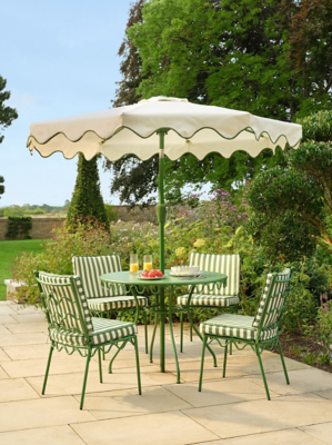 destination summer solar rectangular patio umbrella Mondawe 15ft Rectangular Double-Sided Solar LED Outdoor Patio Market Umbrella with Base Included