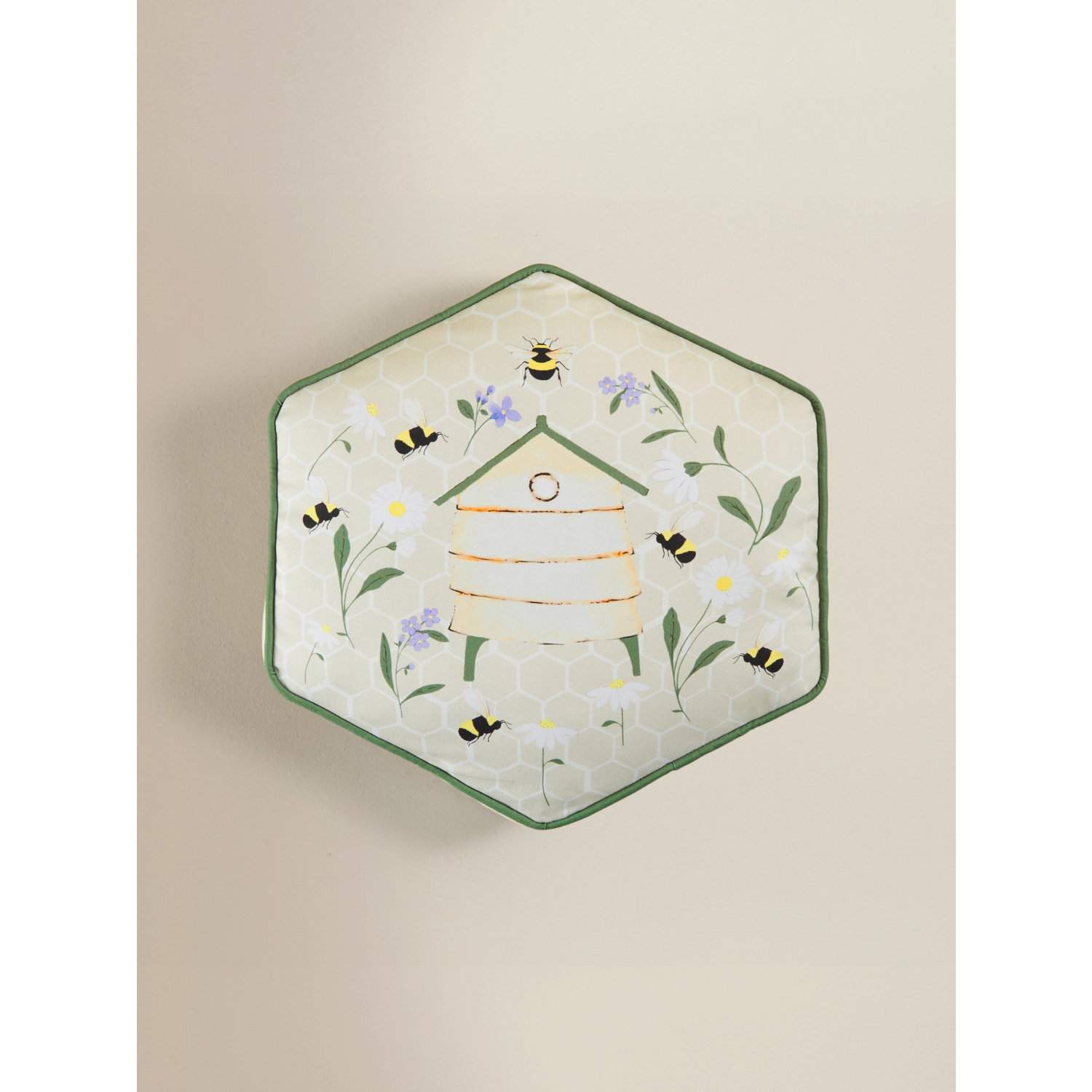 George Multi Bee Print Cushion