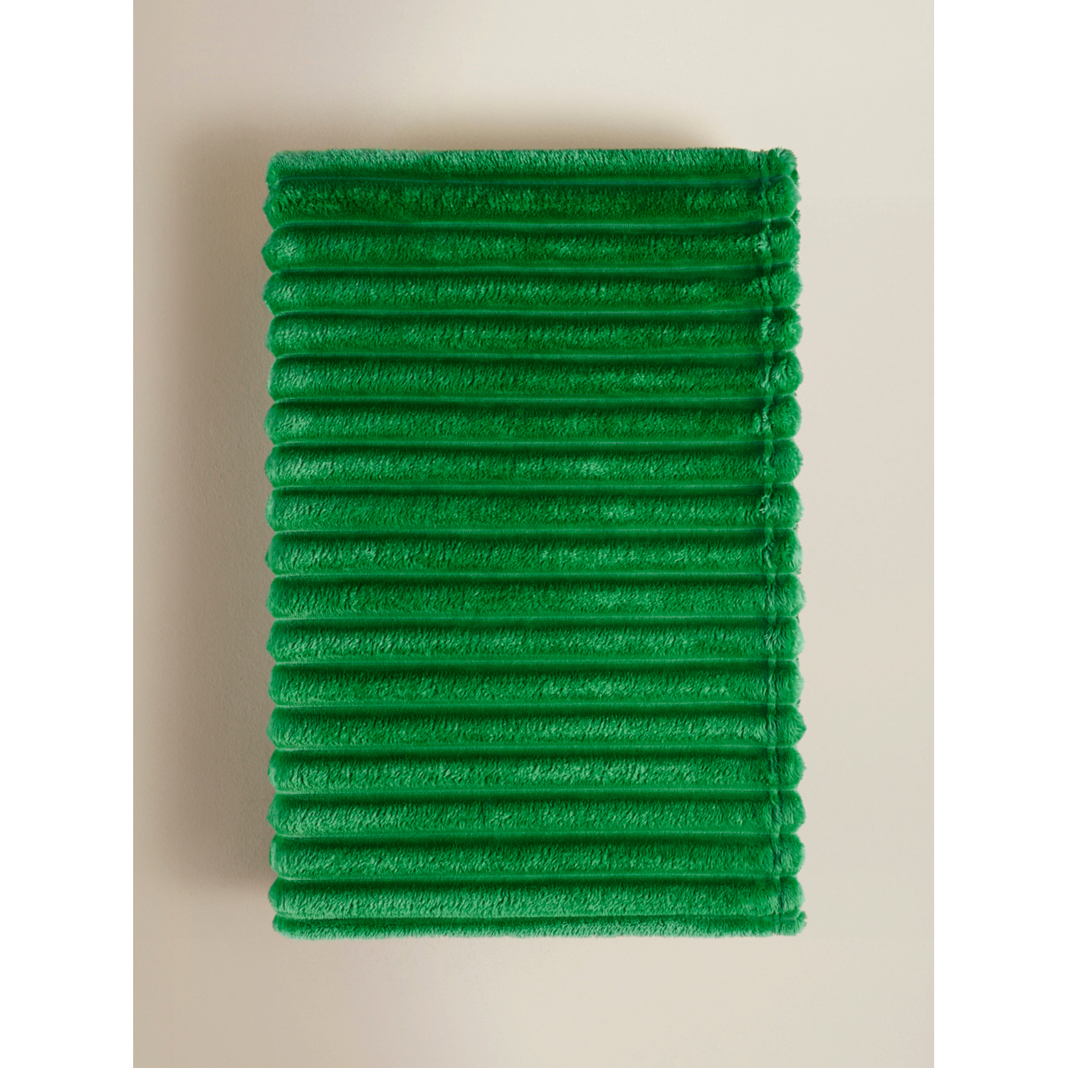 George Green Ribbed Super Soft Throw - 150Cm X 120Cm