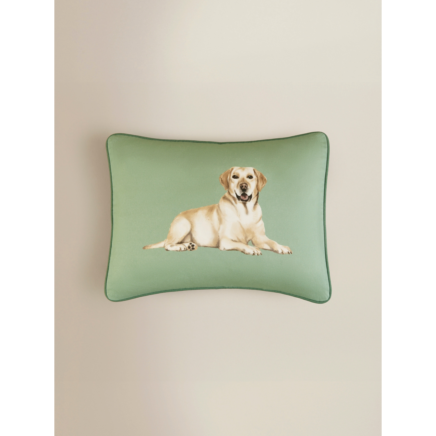 George Multi Golden Labrador Cushion