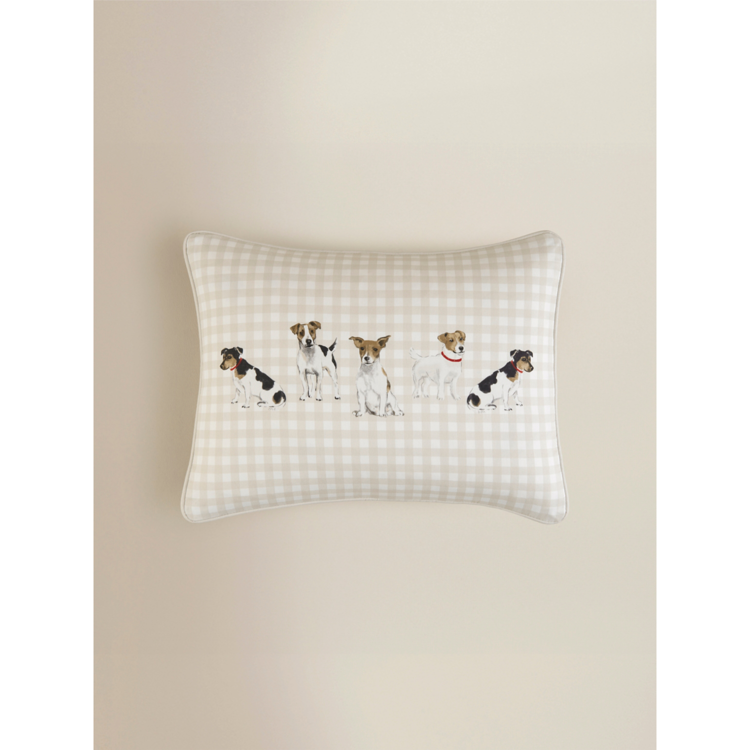 George Multi Jack Russell Terrier Cushion
